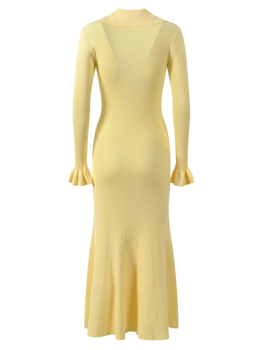 Majesty Knit Midi Dress