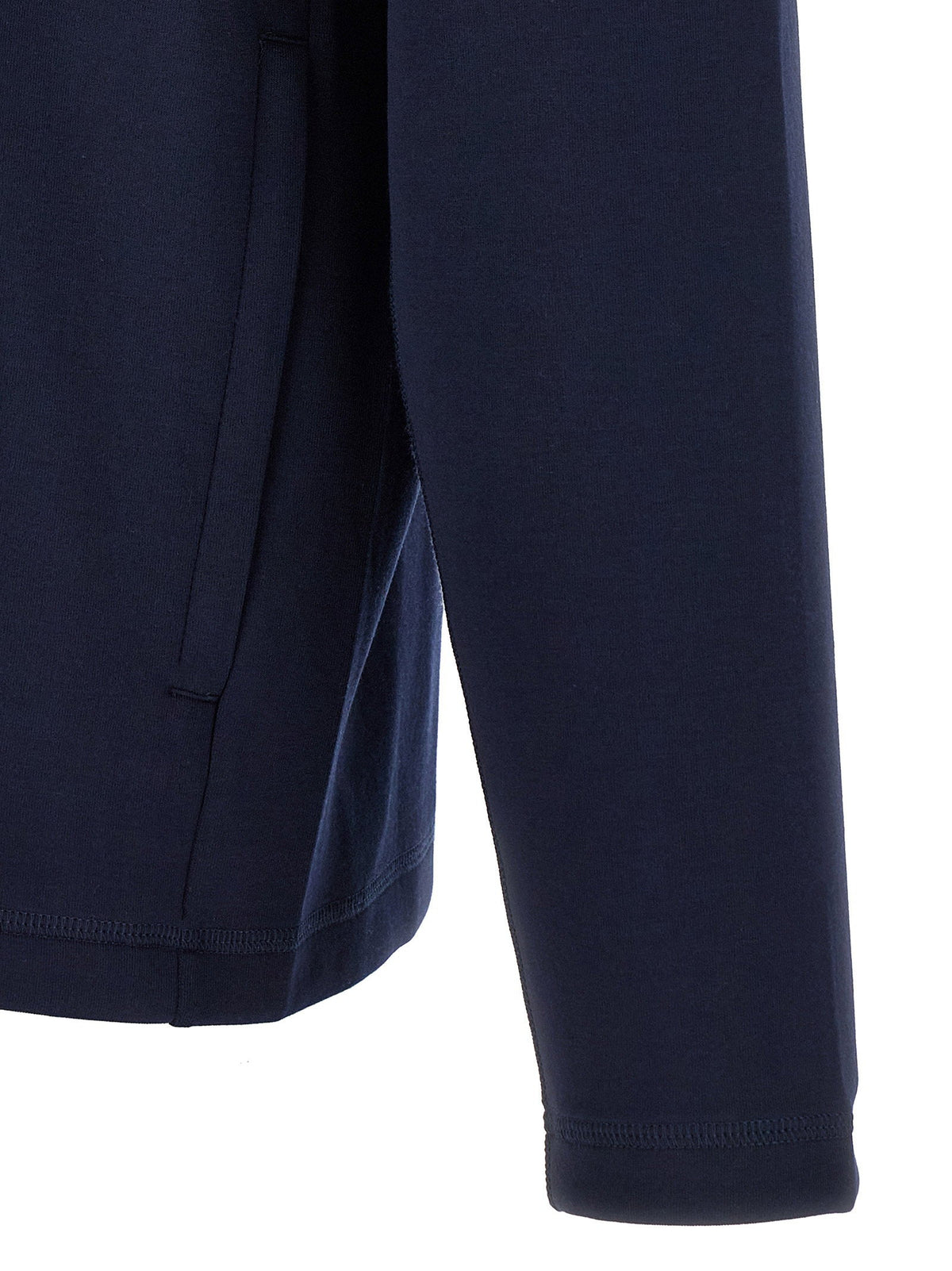 Lacoste Blue Interlock Hoodie