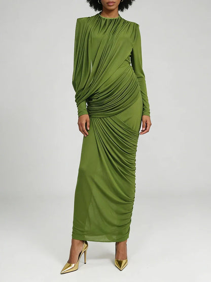 Elowira Drape Dress