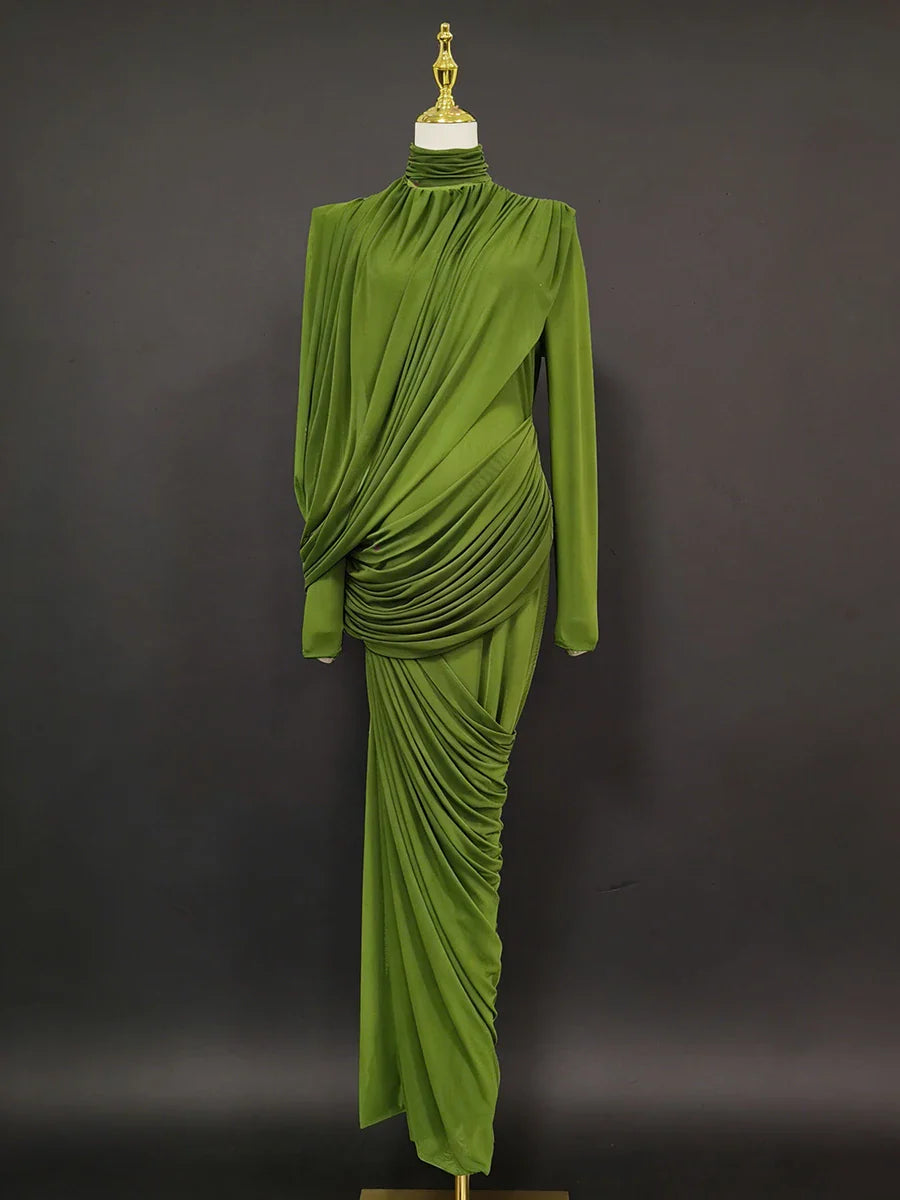 Elowira Drape Dress