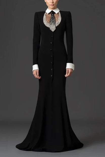 Opaline Beaded Maxi Dress