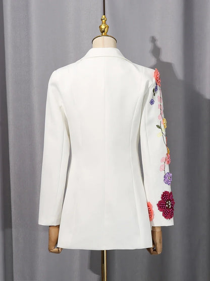 Regal Floral Blazer
