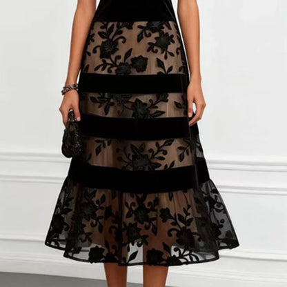 Lunaria Embroidered Maxi Dress