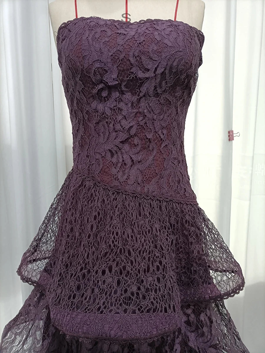 Shadow Lace Maxi Dress