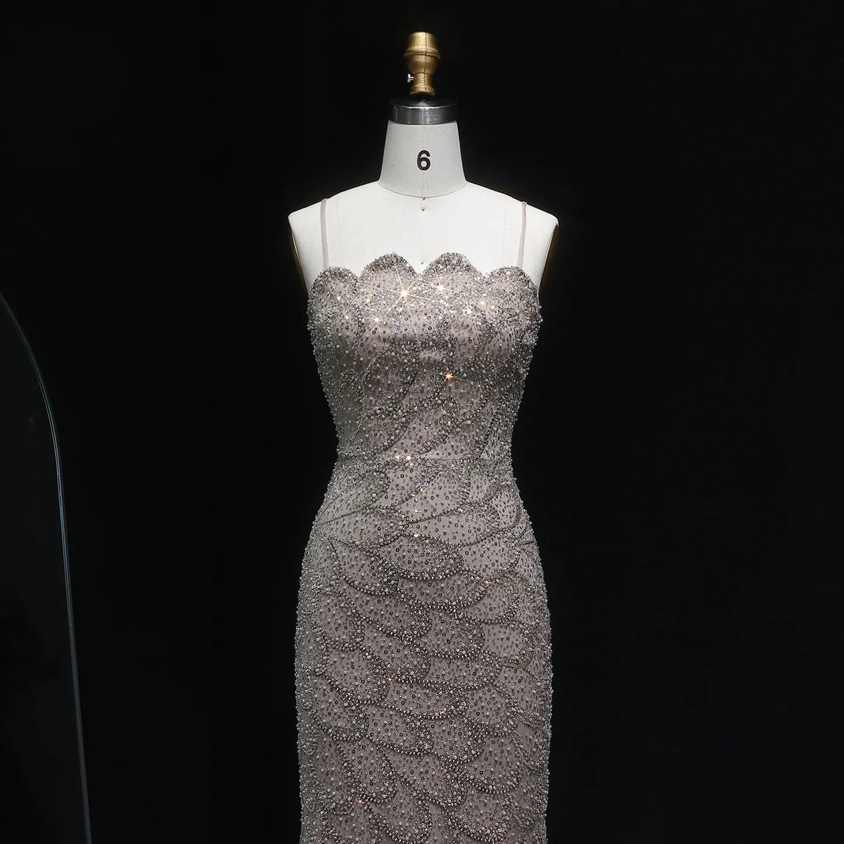 Annina Strapless Evening Gown