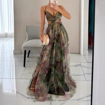 Sofia Amoretti Bloom Evening Maxi Dress