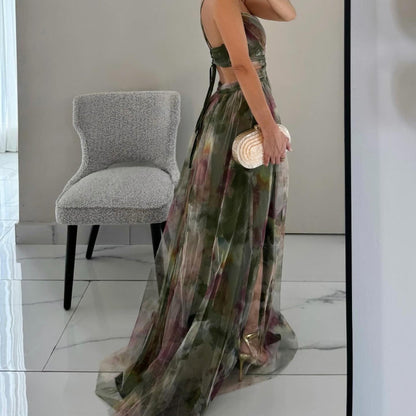Sofia Amoretti Bloom Evening Maxi Dress