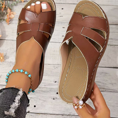 Sofia Amoretti Open-Toe Mule Sandals