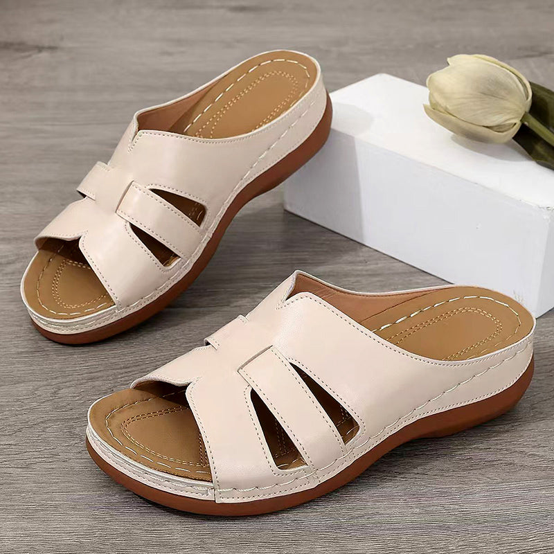 Sofia Amoretti Open-Toe Mule Sandals