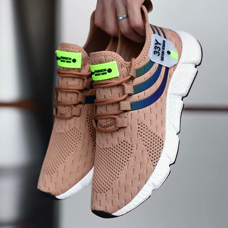 Sofia Amoretti Running Sneakers with Contrast Stripes