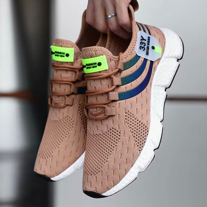 Sofia Amoretti Running Sneakers with Contrast Stripes