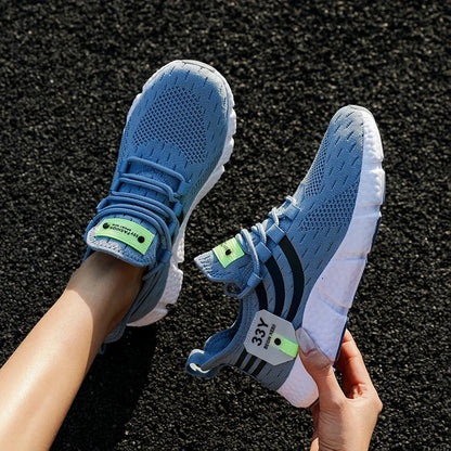 Sofia Amoretti Running Sneakers with Contrast Stripes