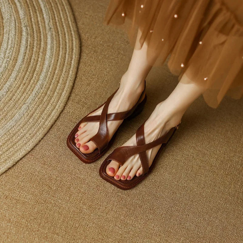 Sofia Amoretti Slingback Strap Sandals