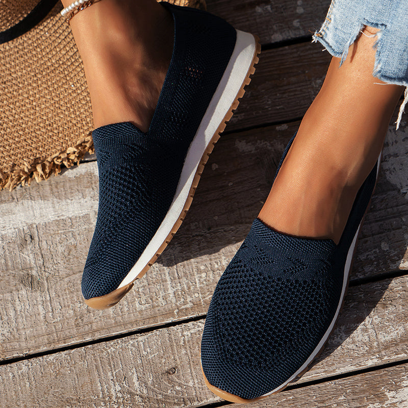 Sofia Amoretti Slip-On Mesh Shoes