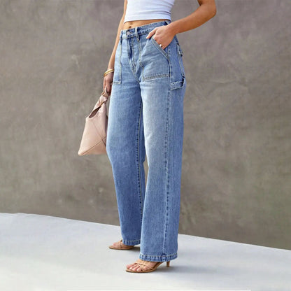 Sofia Amoretti Straight-Leg Jeans