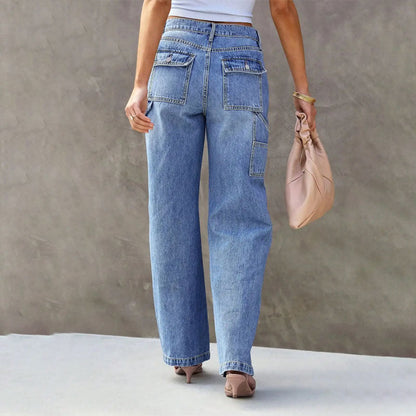 Sofia Amoretti Straight-Leg Jeans