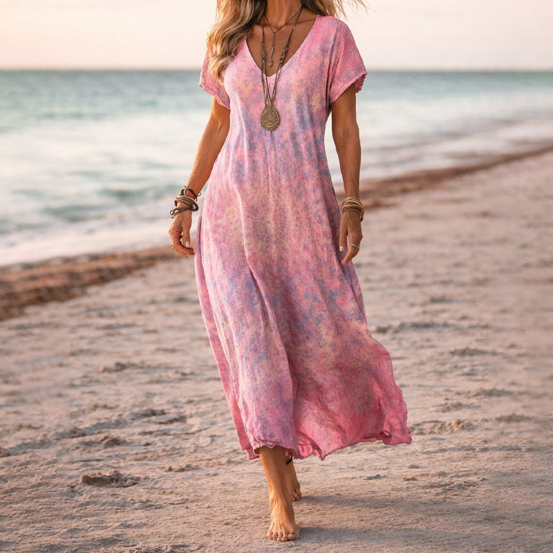 Sofia Amoretti Peace & Petals Maxi Dress