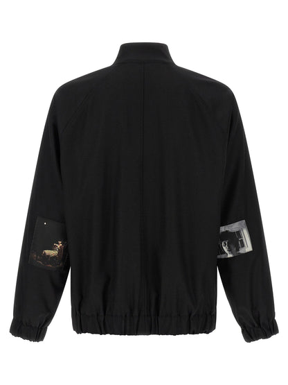 Undercover Uc2f4210-2 Bomber Jacket Featuring Works By Cindysherman
