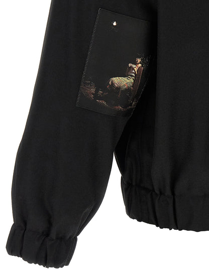 Undercover Uc2f4210-2 Bomber Jacket Featuring Works By Cindysherman