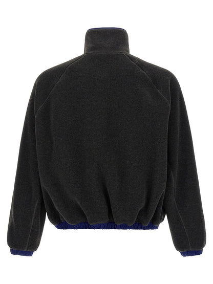 Ami Paris Carbon Grey Vareuse Sweatshirt