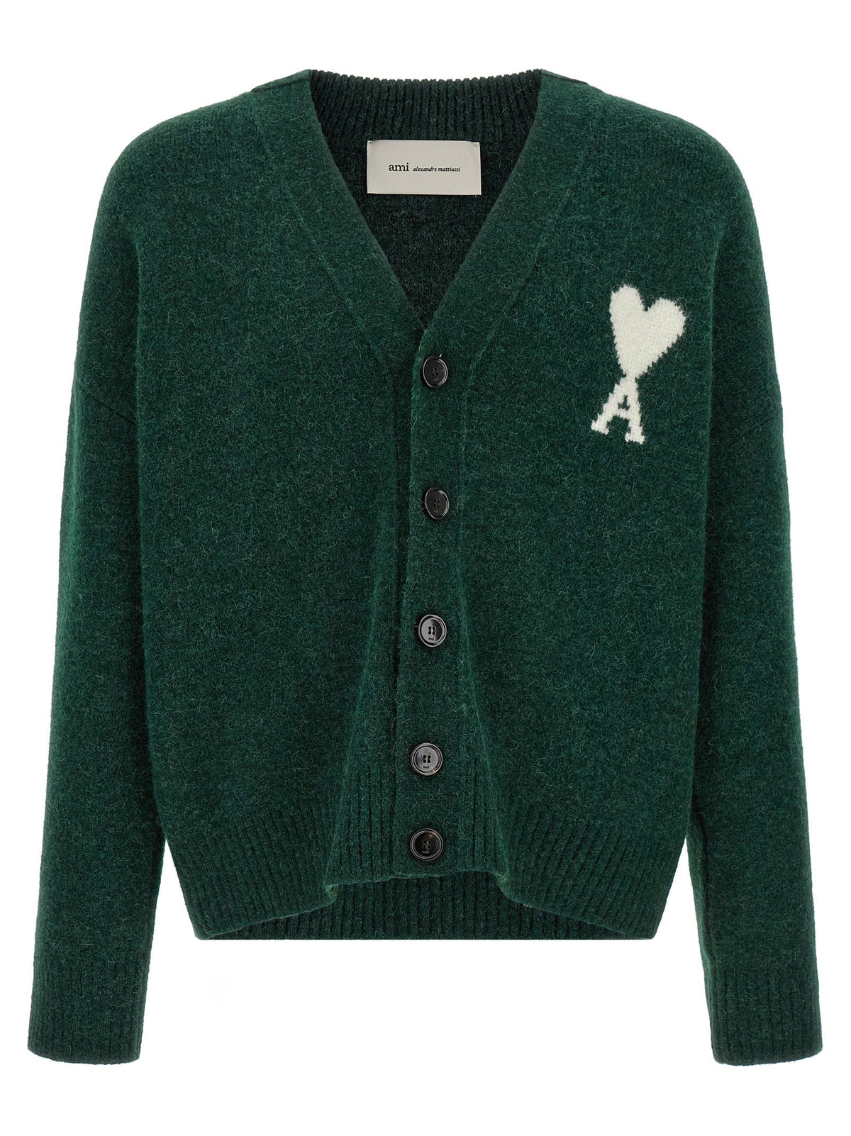 Ami Paris Ami De Coeur Cardigan