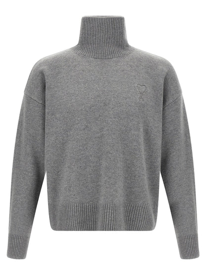 Ami Paris Puff Logo Sweater