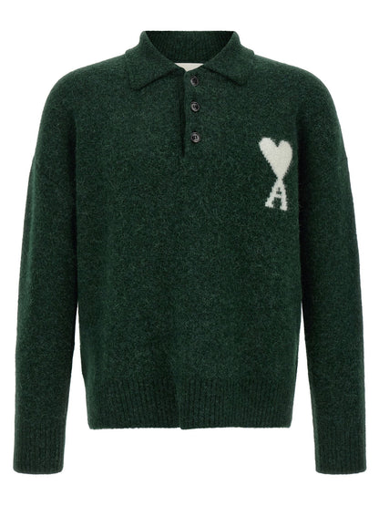 Ami Paris Ami De Coeur Polo Shirt