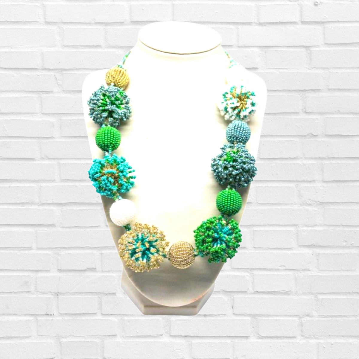 Woya Moya Necklace green