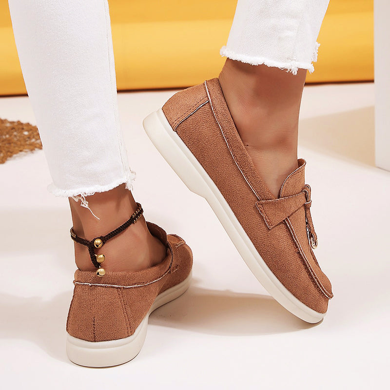Valentina Rossi Casual Suede Loafers