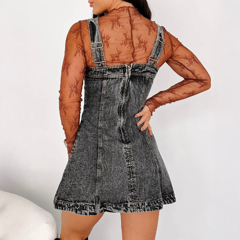 Valentina Rossi Aprilia Denim Dress