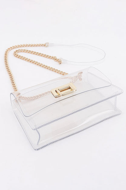 Transparent Shoulder Bag