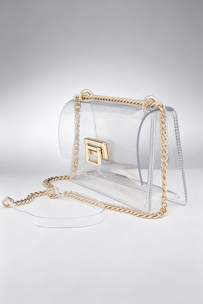Transparent Shoulder Bag