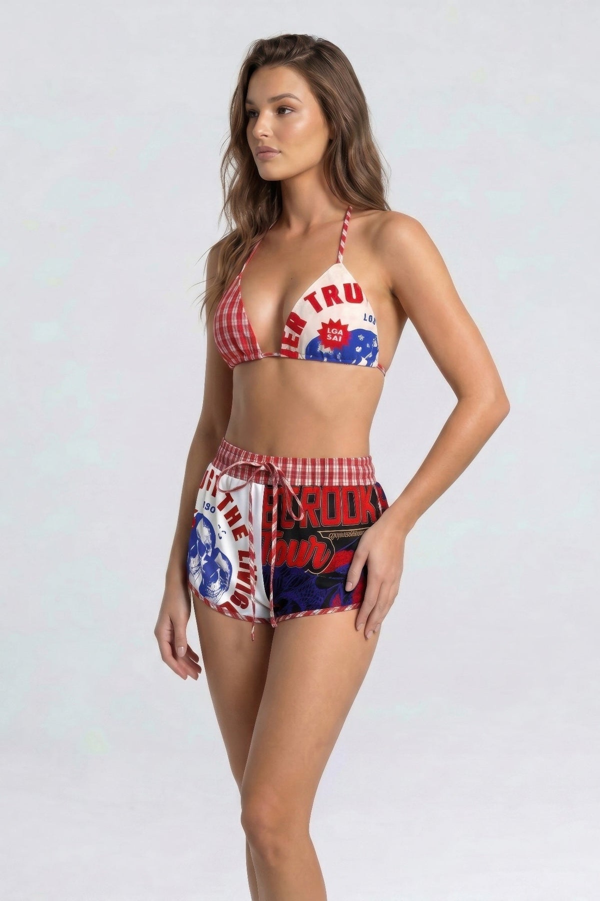 Rebel Rodeo Bikini Short Set