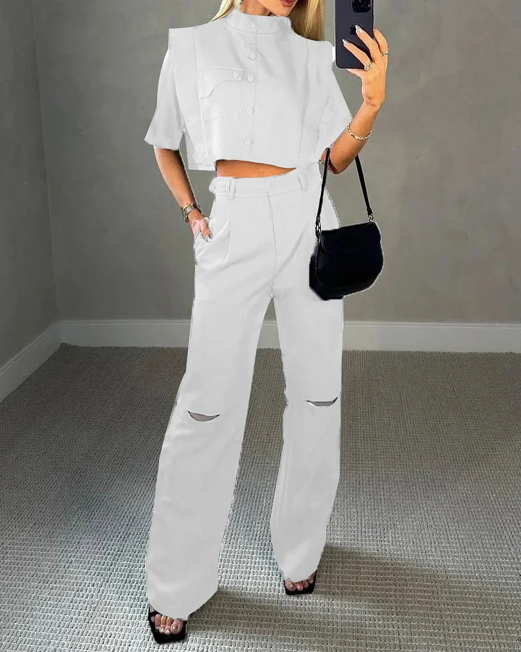 Clidress OL Work Style 2 Pieces Set