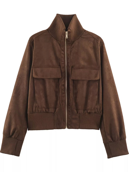 Zip Up Long Sleeve Jacket