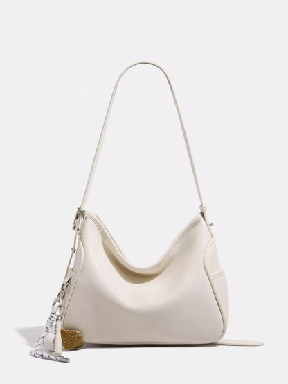 Leather Slouchy Shoulder Bag