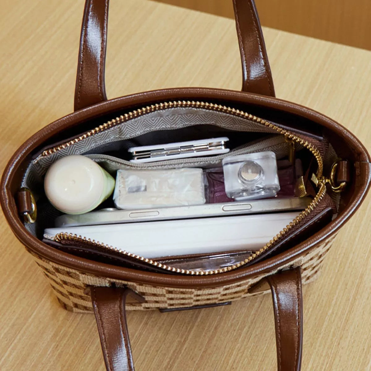 Vintage Monogram Crossbody Bag