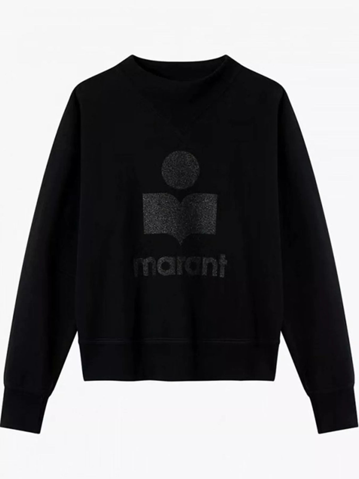 Mock Neck Dropped Shoulder Sweatshirt
