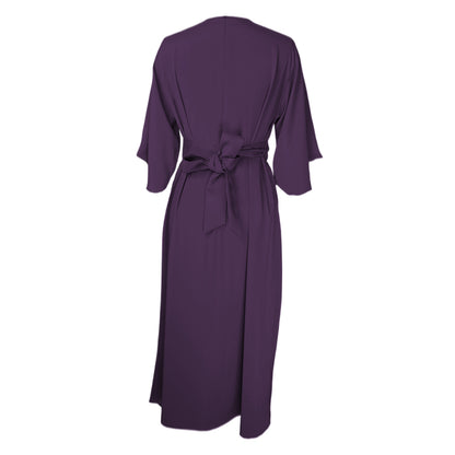 Elegant dress with balloon sleeves