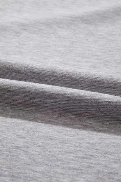 Striped Shoulder Relaxed Fit T-Shirt