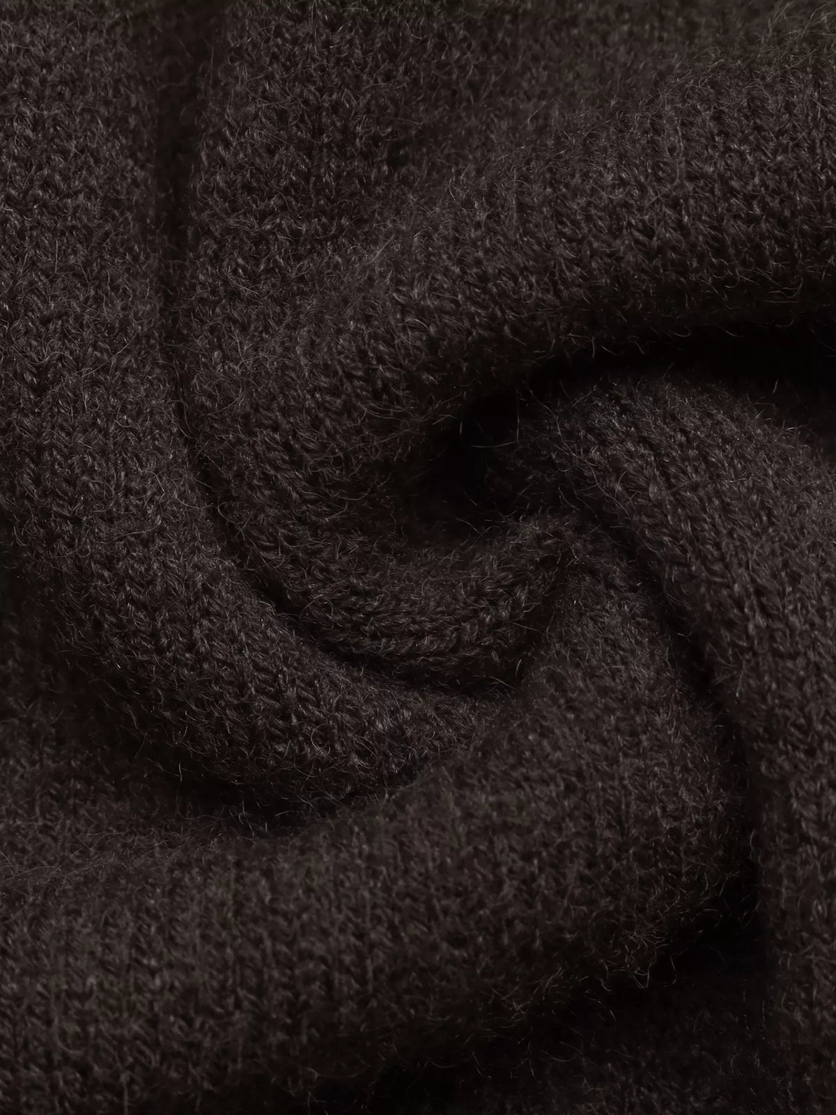 Crew Neck Button-Up Cardigan