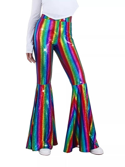 High-Waisted Flare Pants