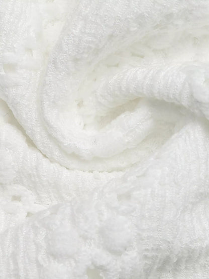 Lace Detail Ruffle Sleeve Button Up Shirt