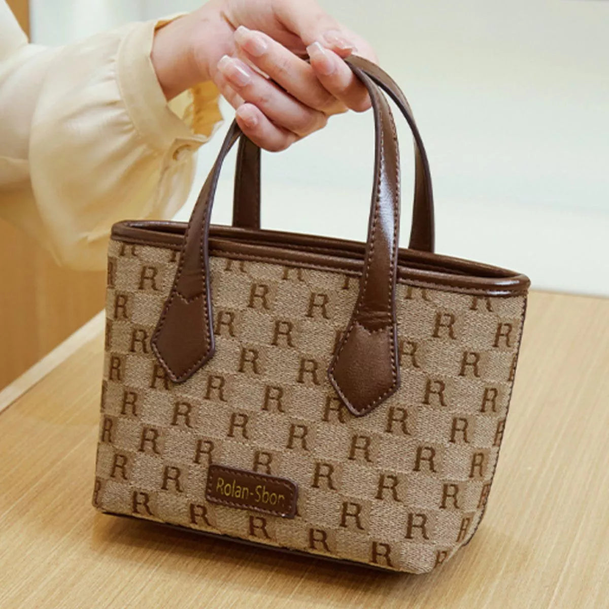 Vintage Monogram Crossbody Bag