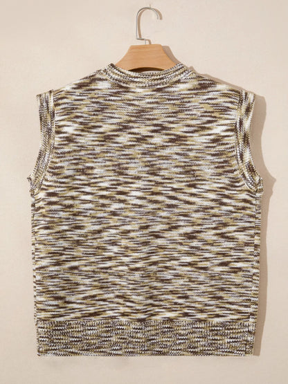 Western Horseshoe Knit Sweater Vest