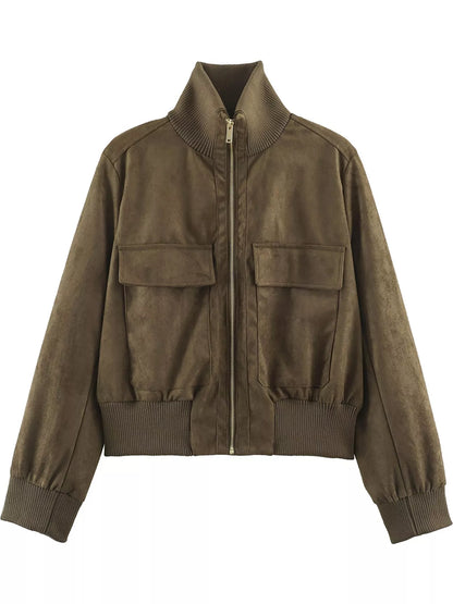 Zip Up Long Sleeve Jacket