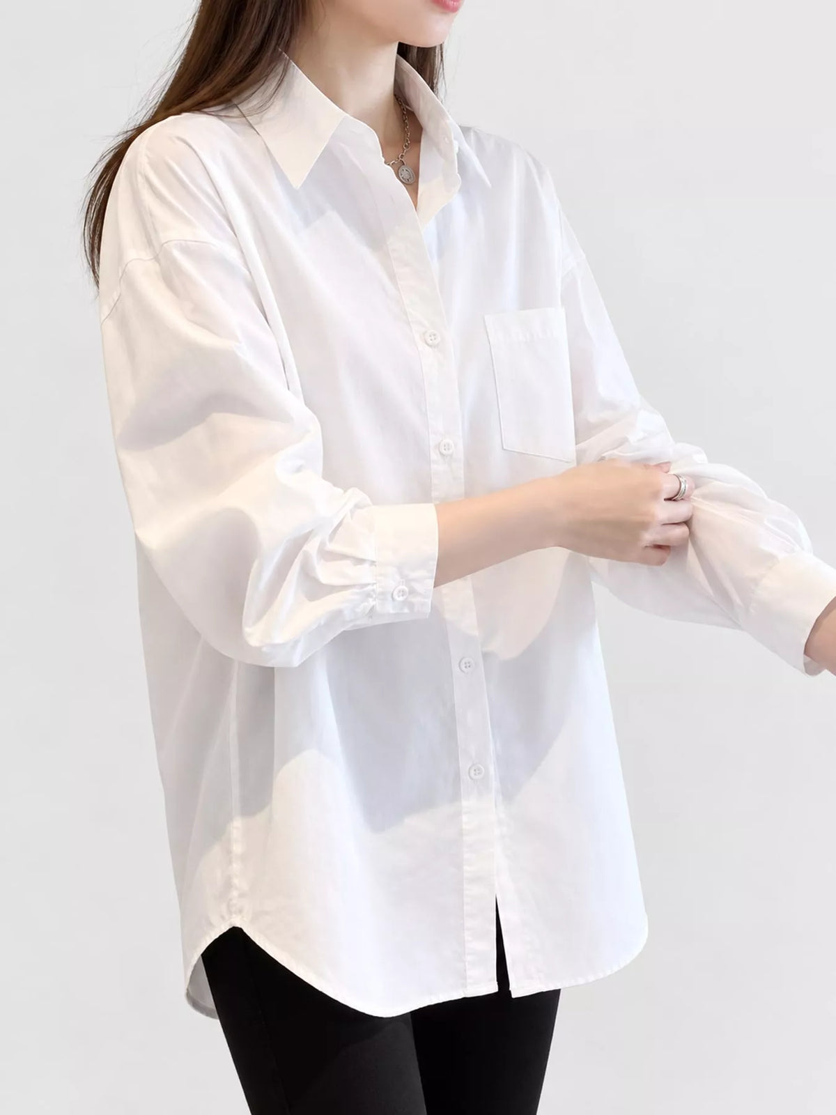 Classic Button-Down Long Sleeve Shirt