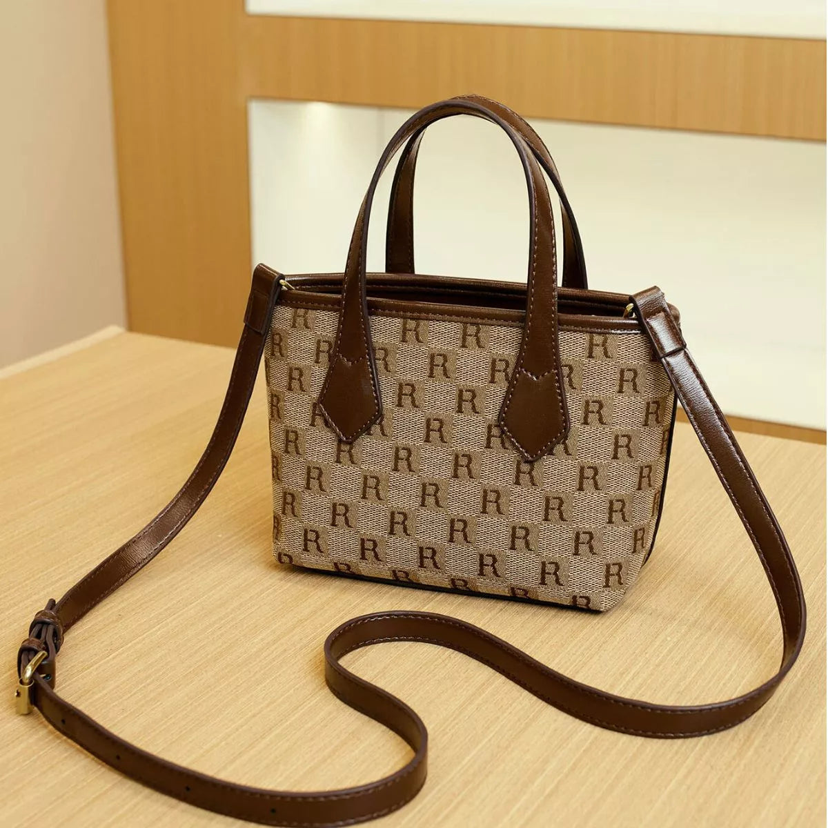 Vintage Monogram Crossbody Bag
