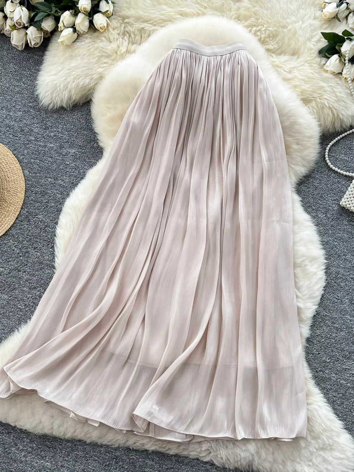 High Waist Maxi Skirt