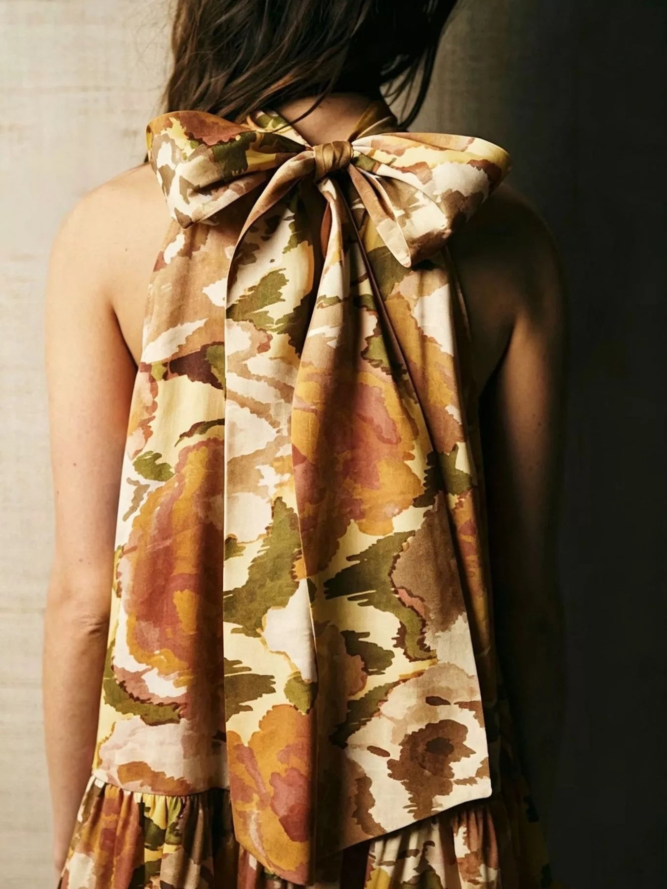 Full Size Floral Print Sleeveless Mini Dress Plus Size
